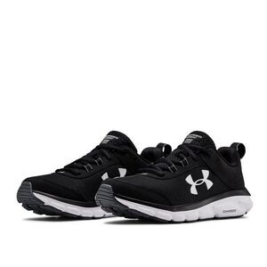 New! UNDER ARMOUR Women's Charged Assert 8 Sneakers Shoes Black Size 6.5 NWOB
